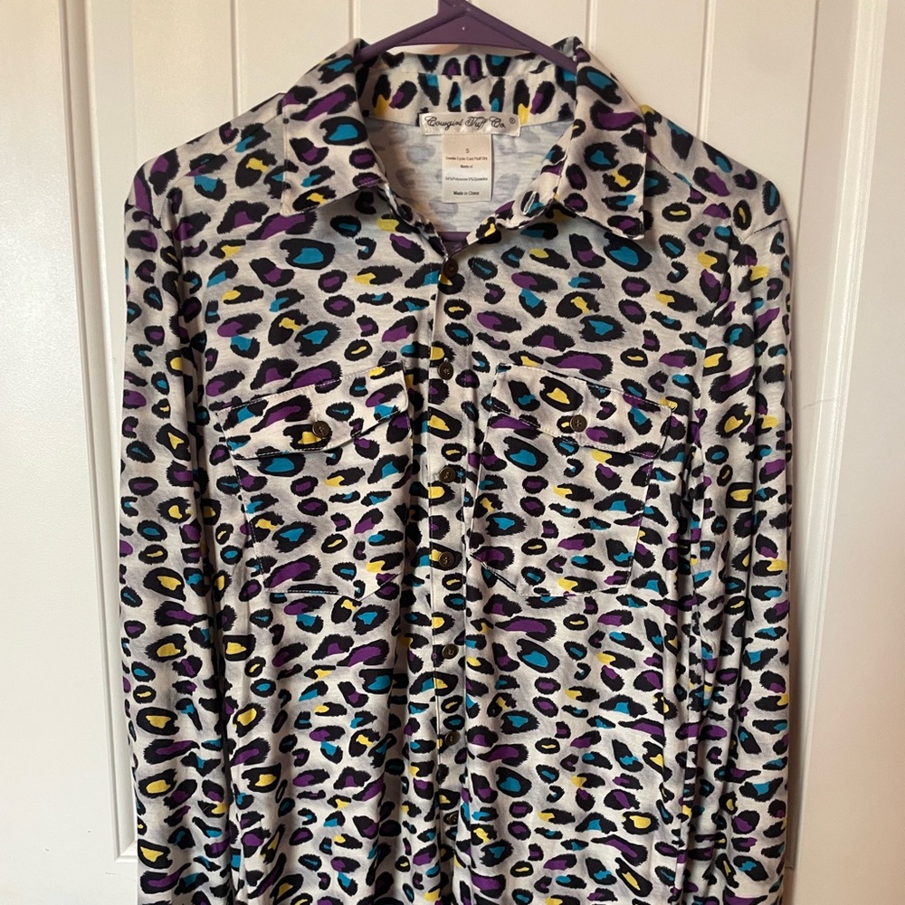 Cowgirl Tuff Button Down